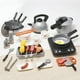 thumbnail image 2 of Set De Cocina De Juguete 36pcs Niños Juego De Mini Chef Gris, 2 of 6
