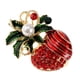 thumbnail image 5 of esmalte cristal navidad broche pin para la fiesta de navidad adornos regalo navidad fruta, 5 of 5