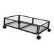 thumbnail image 5 of Contenedores de almacenamiento debajo de la cama, almacenamiento debajo de la cama con ruedas, cajón de almacenamiento debajo de la cama de metal pleg Negro, 5 of 5