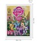 thumbnail image 2 of My Little Pony Kits de Pintura de Diamantes para Adultos 5D DIY Diamond Art Kits Full Drill Diamond Dots para Regalo Decoración de Pared y Relajación Artes de Gemas 30*40cm, 2 of 6