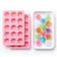 thumbnail image 1 of Bandeja para cubitos de hielo MayeBridge fresa, 2 piezas, silicona, 1 of 7