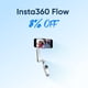 thumbnail image 2 of Estabilizador de cardán Insta360 Flow para smartphone Stone Grey, 2 of 8
