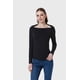 thumbnail image 5 of Polera Mujer Escote Recto Negro, 5 of 5