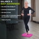 thumbnail image 5 of Almohadilla de equilibrio para ejercicios ProSourceFit, espuma antideslizante acolchada, 5 of 6