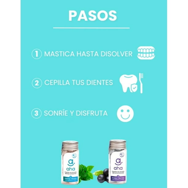 Pasta de dientes en pastillas Maqui-Berries Lider