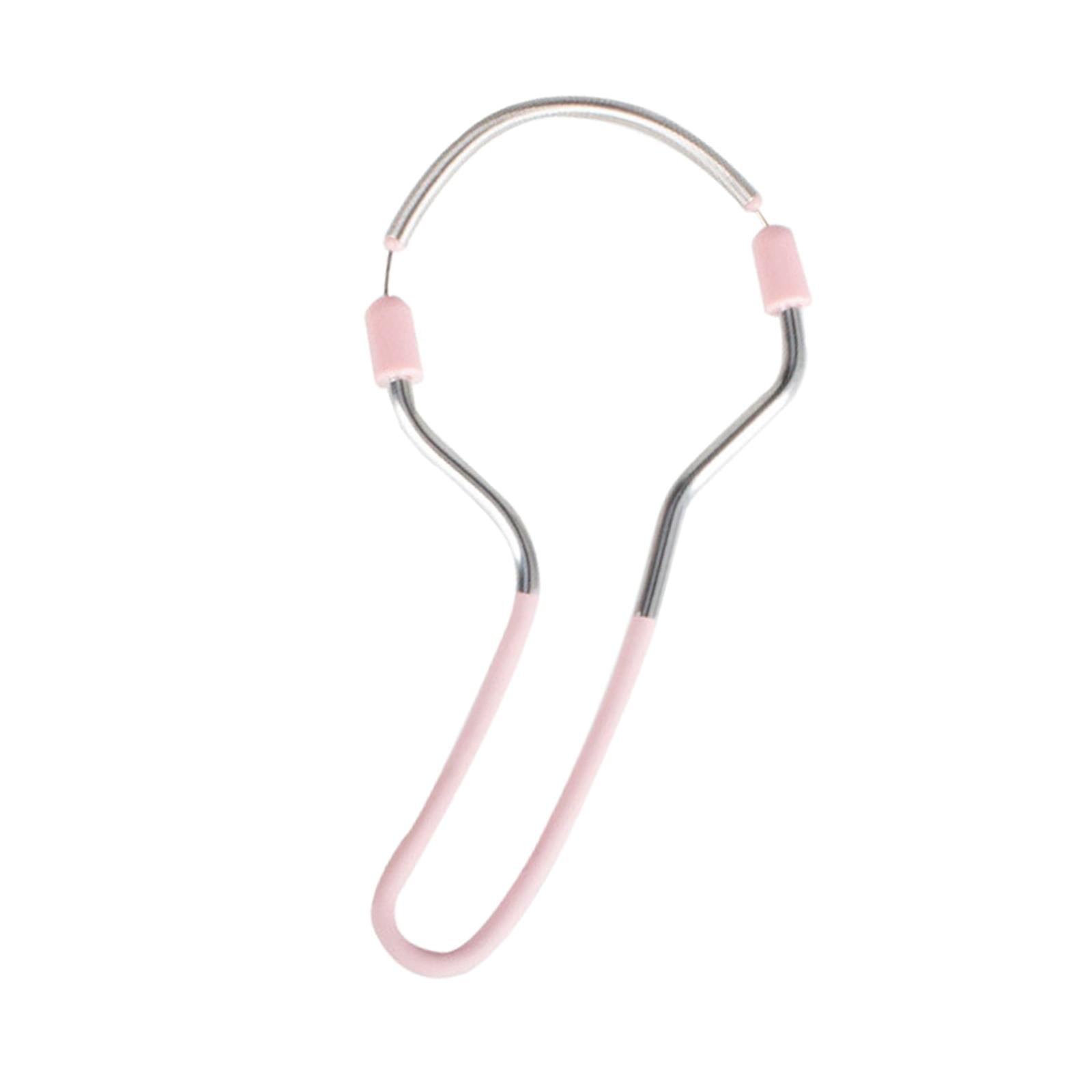 Ioensy - Removedor De Vello Facial, Herramienta Para Eliminar El Vello, Para Mujeres, Barbilla, Mejilla, Bigote, Labio Superior, Rosa