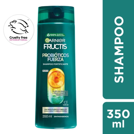 Shampoo Garnier Probióticos Fuerza