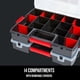 thumbnail image 5 of Organizador de herramientas CRAFTSMAN CMST60944M, paquete de 2 con 14 compartimentos, 5 of 6