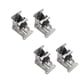 thumbnail image 4 of 4x Bisagras Plegables 0-90 Grados Accesorios Para Mesa Plegable Cajón Escritorio Plata, 4 of 5