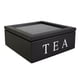 thumbnail image 4 of Caja Para Bolsitas De Té Soporte Para Bolsitas De Té Apilable Inicio Para Una Variedad De Tés Y Condimentos Negro, 4 of 6