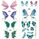 thumbnail image 3 of Shiny Butterfly Temporary Tattoo Sticker For Women Girls Body Art Waterproof Flash Tattoo Stickers Fairy Elf Makeup Costume Holiday, 3 of 3
