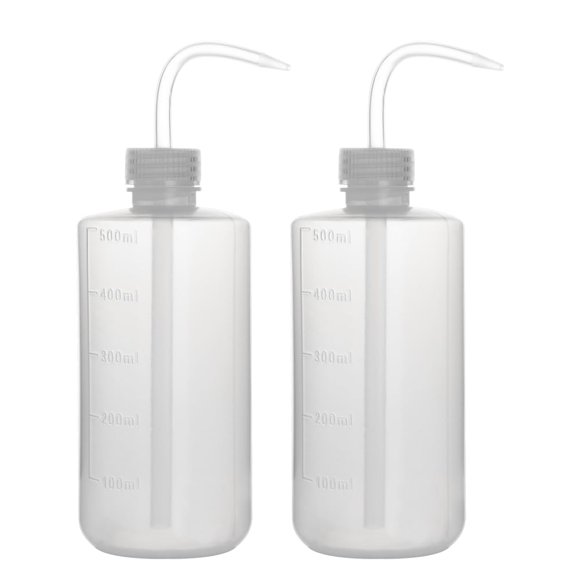 Botella de lavado químico stonylab 500 ml (paquete de 2)