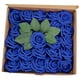 thumbnail image 3 of PE Espuma Rosa Flores Día De San Valentín Decoración Dama De Honor Ramo Accesorios Azul Oscuro, 3 of 5