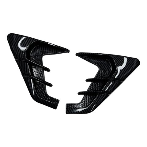 Ioensy - 1 Par De Pegatinas Universales Para Guardabarros De Ventilación Lateral De Coche Para Coches Suv Estilo Resistente B