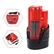 thumbnail image 5 of Batería de repuesto Waitley 12 V 3.0 Ah para Milwaukee Tools, 5 of 7