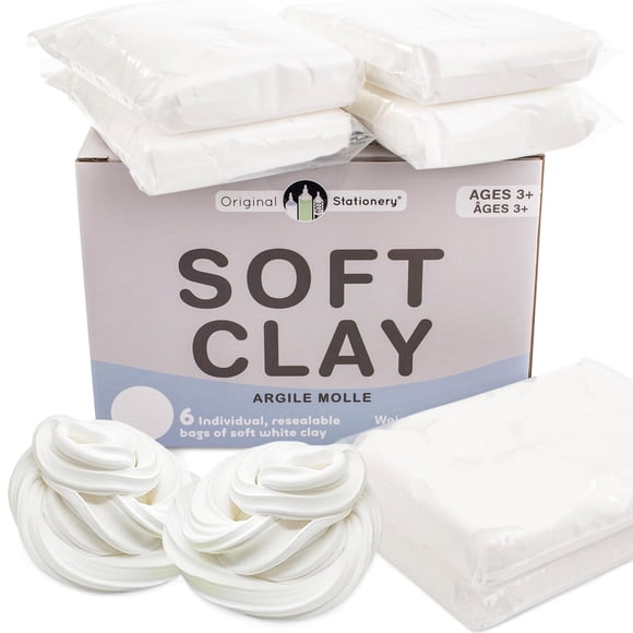 Arcilla blanda Clay Original Stationery para hacer limo, 600 g