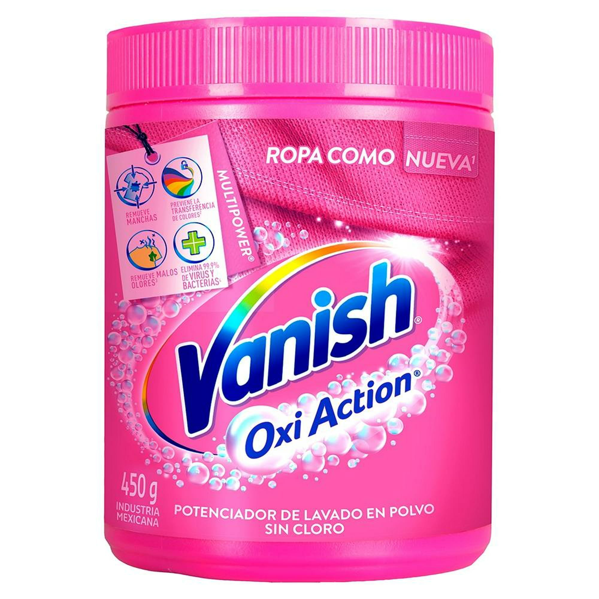 Quitamanchas En Polvo Vanish Ropa Color 450 G
