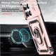 thumbnail image 3 of Funda Resistente Anillo Soporte Xiaomi 14T Pro Privacidad Cámara Montaje Magnético Oro rosa, 3 of 5