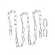 thumbnail image 2 of Reemplazos De Cadena De Iluminación De Cadena De Lámpara Para Luces Decorativas De Techo Plateadas, 2 of 5