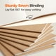 thumbnail image 4 of Cuadernos Foliom A5 - Pack de 50, 60 hojas cuadriculadas, papel kraft, 4 of 8