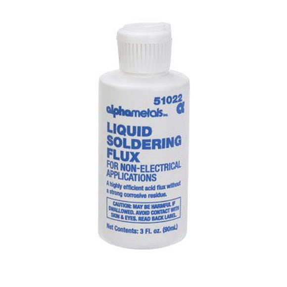 Flux líquido para soldar Alpha Metals 90 ml limpiador ácido