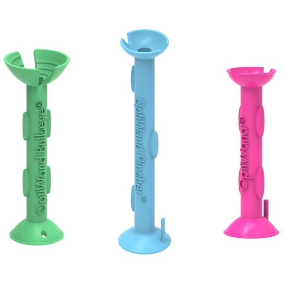 Herramientas para lentes de contacto OptiWand, removedor e inserter de silicona suave