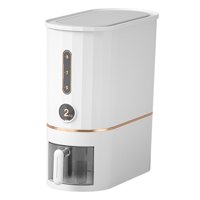 Magideal - Contenedor De Granos Multifunción, 10Kg, A Prueba De Polvo, Grande, Sellado, De Alimentos Secos, Cubo Organizador Para Despensa, Azúcar,