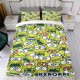 thumbnail image 4 of Keroppi Rana-1 Conjunto de sábanas temático, trío de piezas, cómodo y amigable con la piel, diseño único, regalo de decoración para el hogar para familiares, amigos y fans,140cm *210cm, 4 of 6