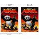 thumbnail image 4 of Kung Fu Panda -bandera de jardín temática. Regalo perfecto para fans, amigos y familiares, ideal para actividades al aire libre y decoración de fiestas.45CM*100CM, 4 of 5