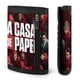 thumbnail image 3 of La Casa de Papel Cartera Trifold para Hombres, 8 Ranuras para Tarjetas, 1 Ventana de ID, Tarjetero Delgado con Bolsillo de Efectivo con Cremallera para Uso Cotidiano, 3 of 6
