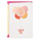 thumbnail image 1 of Tarjeta de Baby Shower Hallmark 13 cm con Globos para Niña, 1 of 6