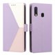 thumbnail image 4 of Cartera para Samsung Galaxy A20e en PU Tricolor, Funda con Solapa, Morado, 4 of 6