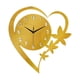 thumbnail image 3 of Reloj De Pared Acrílico Elegante Reloj Decorativo único Para Interior Oficina Dormitorio Oro, 3 of 5