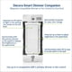 thumbnail image 3 of Interruptor regulador Companion Leviton Decora Smart DD00R-DLZ, 3 of 7