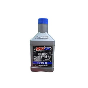 Genérico - Aceite De Moto Amsoil 10W 40 Metric 1L 4T Full Sintetico