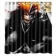 thumbnail image 1 of Cortina de ducha de Anime Bleach, juego de cortinas de baño con ganchos, tamaño 66 x 72 pulgadas, 1 of 3