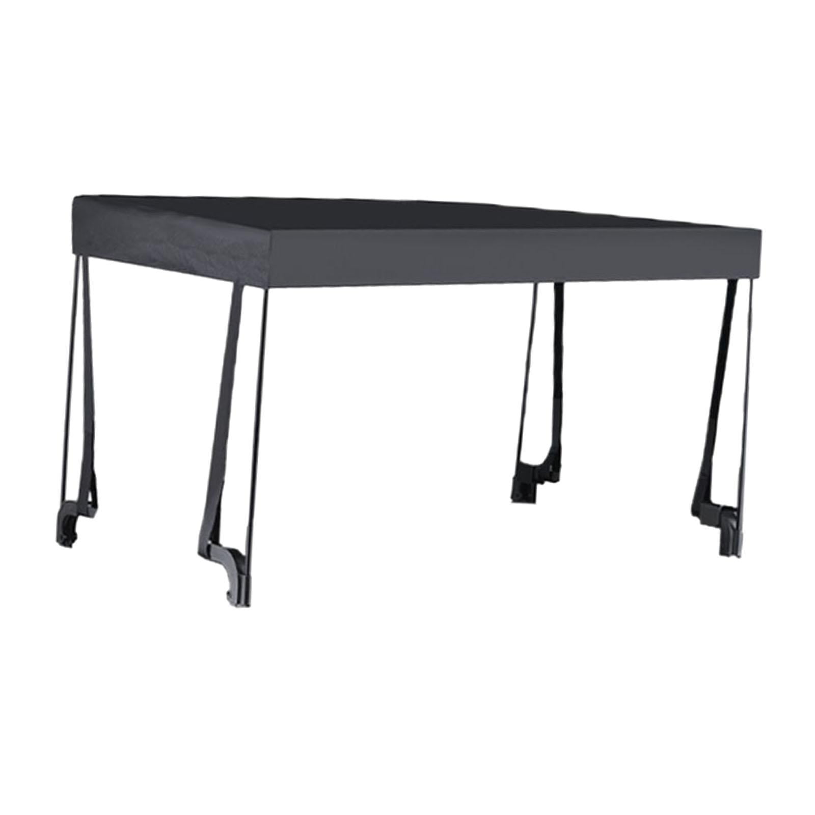 Ioensy - Toldo Portátil Para Carrito De Camping De 8 Pulgadas, Color Negro