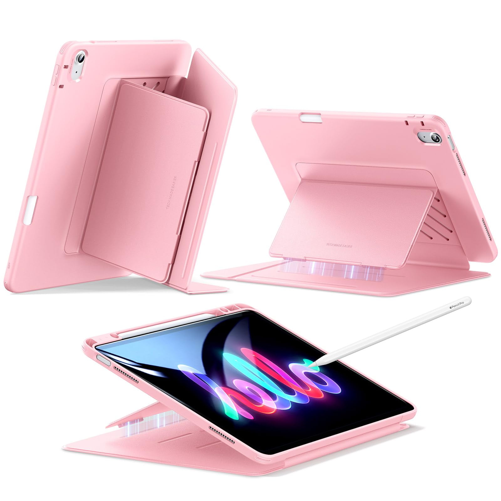 Funda Esr Para Ipad Air M3/m2 De 13 Pulgadas (2025/2024) Con Soporte Para Lápices