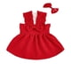 thumbnail image 3 of Vestido Rojo Con Lazo Para Mascotas Perros Gatos Conejos Otros, 3 of 3