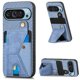 thumbnail image 1 of Funda Resistente para Google Pixel 9 con Tarjetero y Soporte, Diseño Magnético Azul, 1 of 5