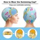 thumbnail image 3 of Aventura con los Choopies Gorro de Natación de Licra, Gorro de Baño de Tela Cómoda, Gorro Elástico Antideslizante para Hombres, Mujeres y Niños, 3 of 6