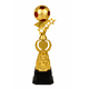 thumbnail image 1 of Trofeo de Fútbol Dorado con Balón y Estrellas 32,5 cm | Copa de Premiación Deportiva, 1 of 3