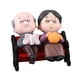 thumbnail image 4 of Amorosa Pareja De Ancianos Adorno En Miniatura Lindo Regalo De Boda Para Regalo De Cumplea?os Estilo A, 4 of 5