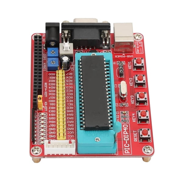 Placa de Desarrollo WALFRONT PIC16F877A RS232 DIP40