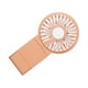 thumbnail image 2 of Ventilador De Bolsillo Portátil De Mano Con Espejo 5.9 Pulgadas De Largo Ajustable 2 Velocidades Naranja, 2 of 3