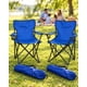 thumbnail image 1 of Pack de 2 Sillas de Camping Plegables con Portavasos y Bolsos, 1 of 6