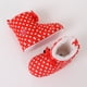 thumbnail image 4 of Pantufla Bota Niña Print Puntos Minnie Moño Rojo Disney, 4 of 4