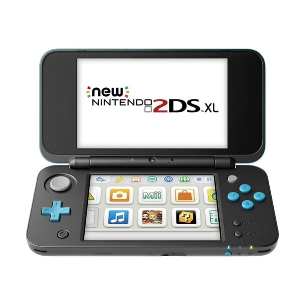 Nintendo Switch 2DS Nintendo Consola de Juegos Portátil 2DS XL, Negra y Turquesa | Lider