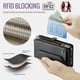 thumbnail image 5 of CaseMe Funda de Cuero for iPhone 17 de 6.3 Pulgadas con Billetera [Bloqueo RFID] con Ranura para Billetes con Zíper y 7 Tarjeteros, Correa de Hombro Magnética de Cuero PU Suave, Funda de Billetera fo, 5 of 11