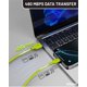 thumbnail image 5 of Cable USB‑C Omnibar 1,8 m (2 unidades) verde USB‑A, 5 of 9